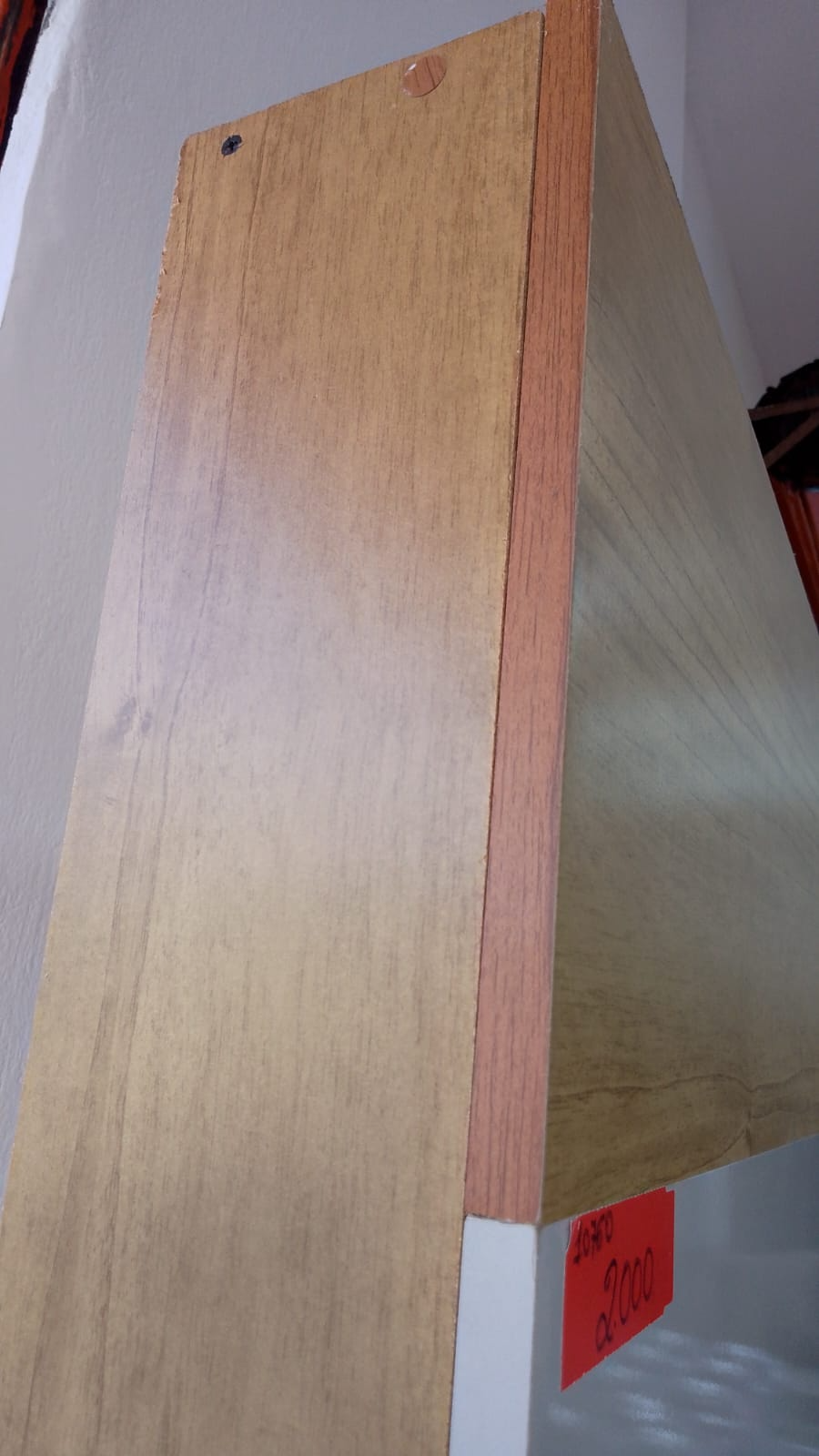 Home 2 Portas Ripado Naturale/Off White - Imagem 5