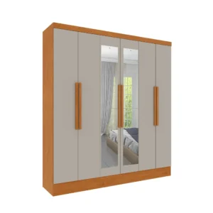 Roupeiro 6 Portas 4 Gavetas Internas